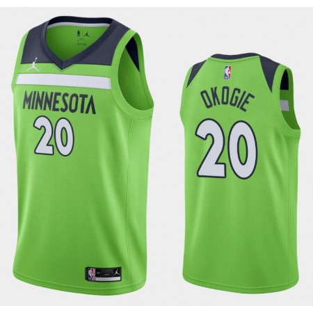 Camiseta Hombre NBA Minnesota Timberwolves Josh Okogie 20 2020-21 Jordan Brand Statement Edition Swingman